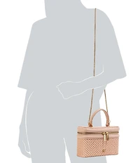 Sam Edelman Paige Mesh Top Handle Satchel Bag