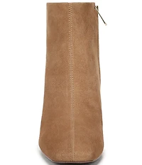 Sam Edelman Paige Suede Square Toe Dress Booties