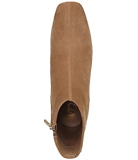 Sam Edelman Paige Suede Square Toe Dress Booties
