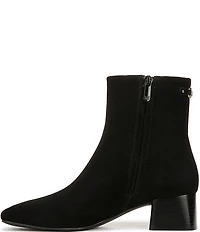 Sam Edelman Paige Suede Square Toe Dress Booties