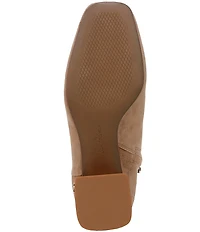 Sam Edelman Paige Suede Square Toe Dress Booties