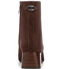 Sam Edelman Paige Suede Square Toe Dress Booties
