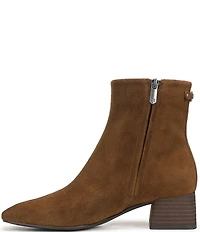 Sam Edelman Paige Suede Square Toe Dress Booties
