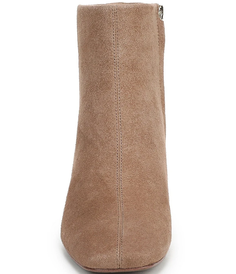 Sam Edelman Paige Suede Square Toe Dress Booties