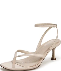 Sam Edelman Pax Leather Ankle Wrap Thong Dress Sandals