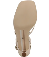 Sam Edelman Pax Leather Ankle Wrap Thong Dress Sandals