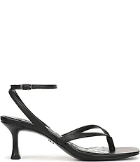 Sam Edelman Pax Leather Ankle Wrap Thong Dress Sandals