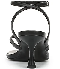 Sam Edelman Pax Leather Ankle Wrap Thong Dress Sandals