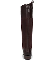 Sam Edelman Penny Leather and Suede Tall Riding Boots