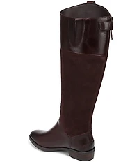 Sam Edelman Penny Leather and Suede Tall Riding Boots