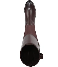 Sam Edelman Penny Leather and Suede Tall Riding Boots