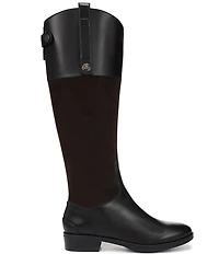 Sam Edelman Penny Leather and Suede Tall Riding Boots