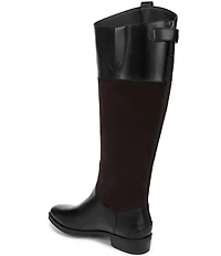 Sam Edelman Penny Leather and Suede Tall Riding Boots