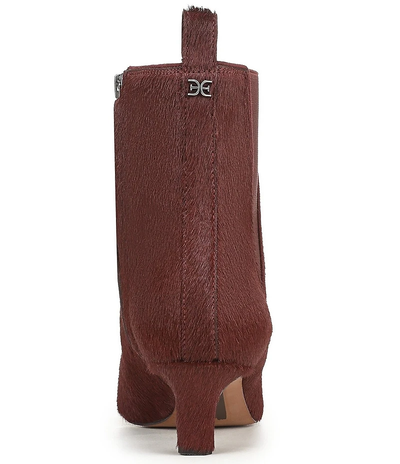Sam Edelman Peony Calf Hair Chelsea Dress Booties