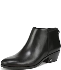 Sam Edelman Petty Leather Ankle Booties