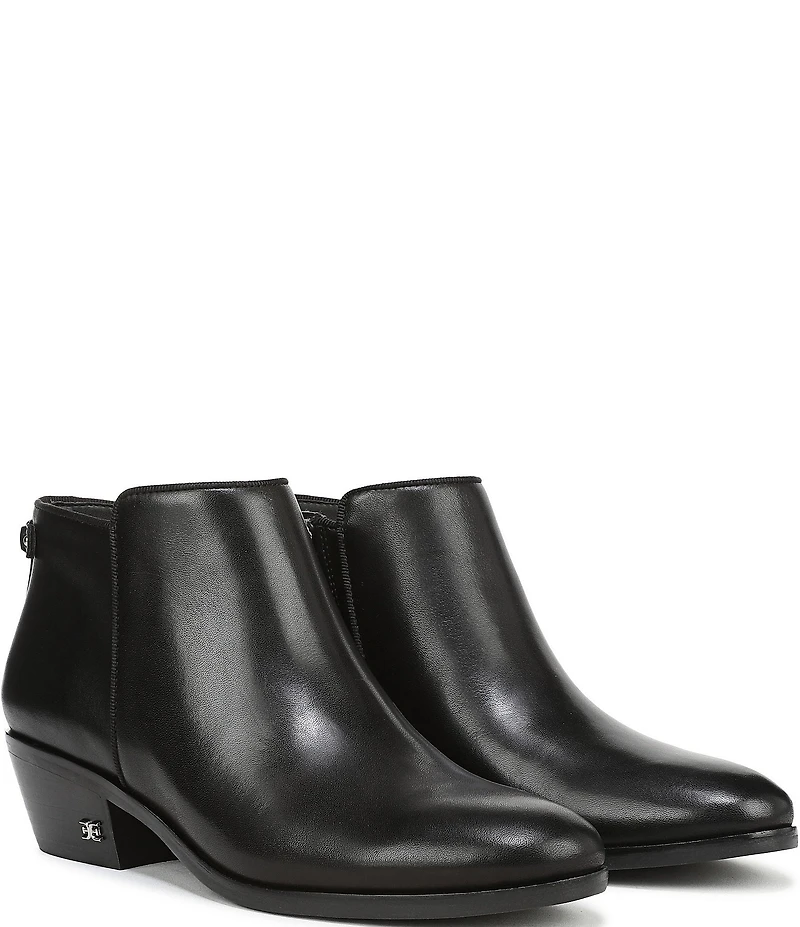 Sam Edelman Petty Leather Ankle Booties