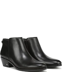 Sam Edelman Petty Leather Ankle Booties