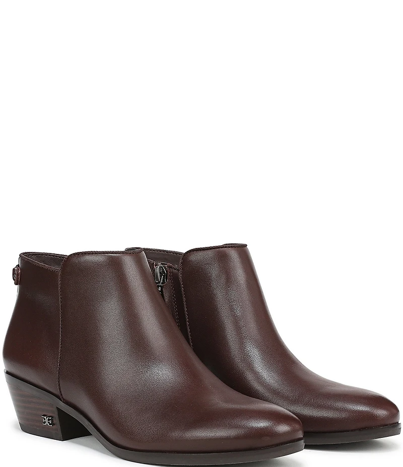 Sam Edelman Petty Leather Ankle Booties