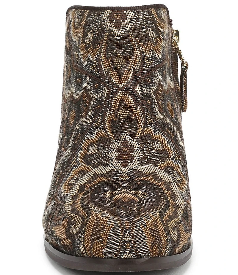Sam Edelman Petty Paisley Print Fabric Ankle Booties