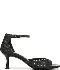 Sam Edelman Peyton Woven Raffia Ankle Wrap Dress Sandals