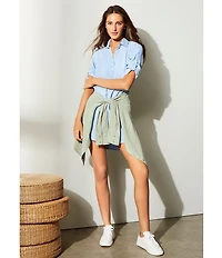 Sam Edelman Poppy Leather Platform Sneakers