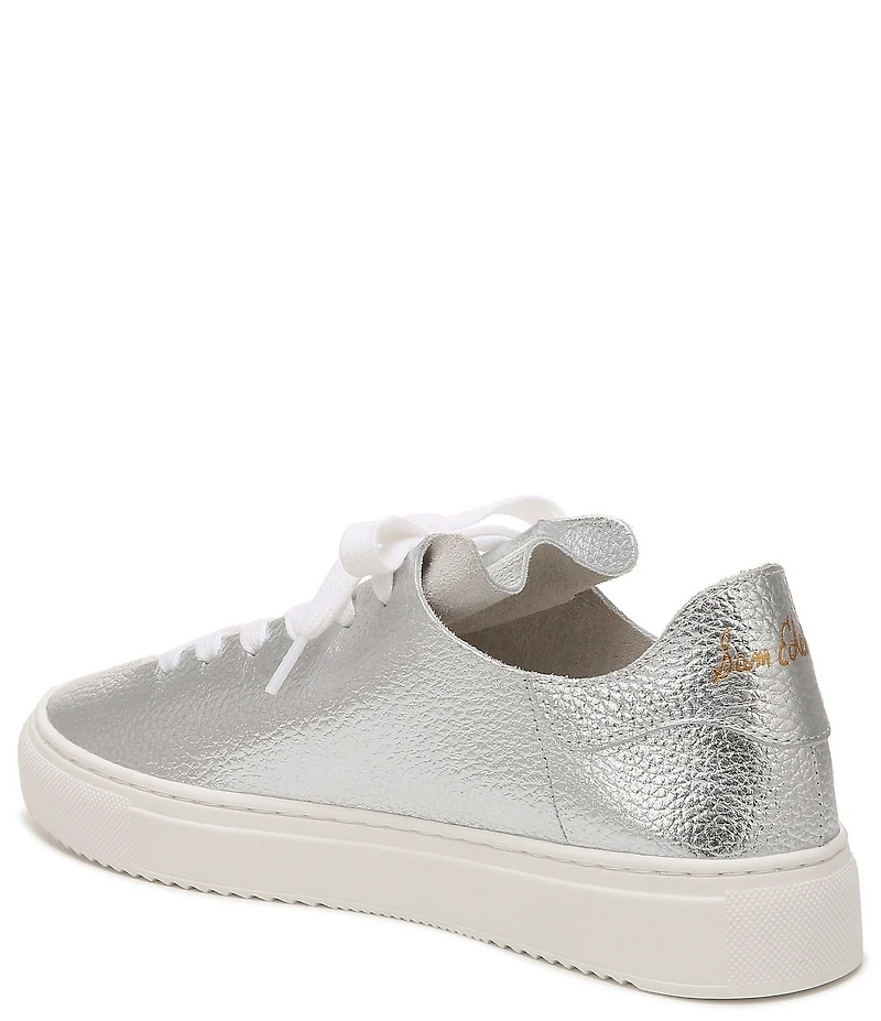 Sam Edelman Poppy Metallic Leather Platform Sneakers