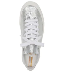 Sam Edelman Poppy Metallic Leather Platform Sneakers