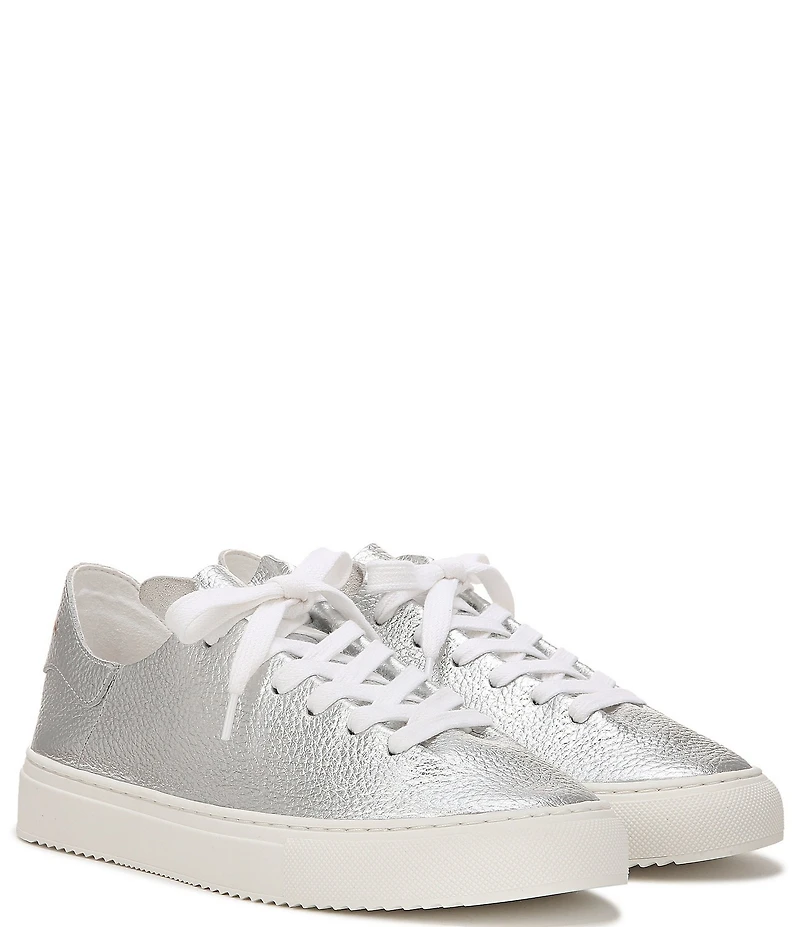 Sam Edelman Poppy Metallic Leather Platform Sneakers