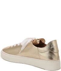 Sam Edelman Poppy Metallic Leather Platform Sneakers