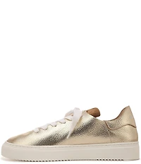 Sam Edelman Poppy Metallic Leather Platform Sneakers