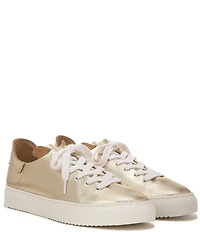 Sam Edelman Poppy Metallic Leather Platform Sneakers