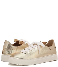Sam Edelman Poppy Metallic Leather Platform Sneakers