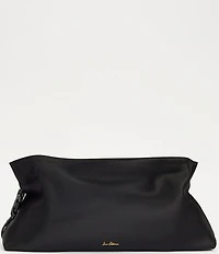 Sam Edelman Poppy Satin Rhinestoned Oversized Clutch