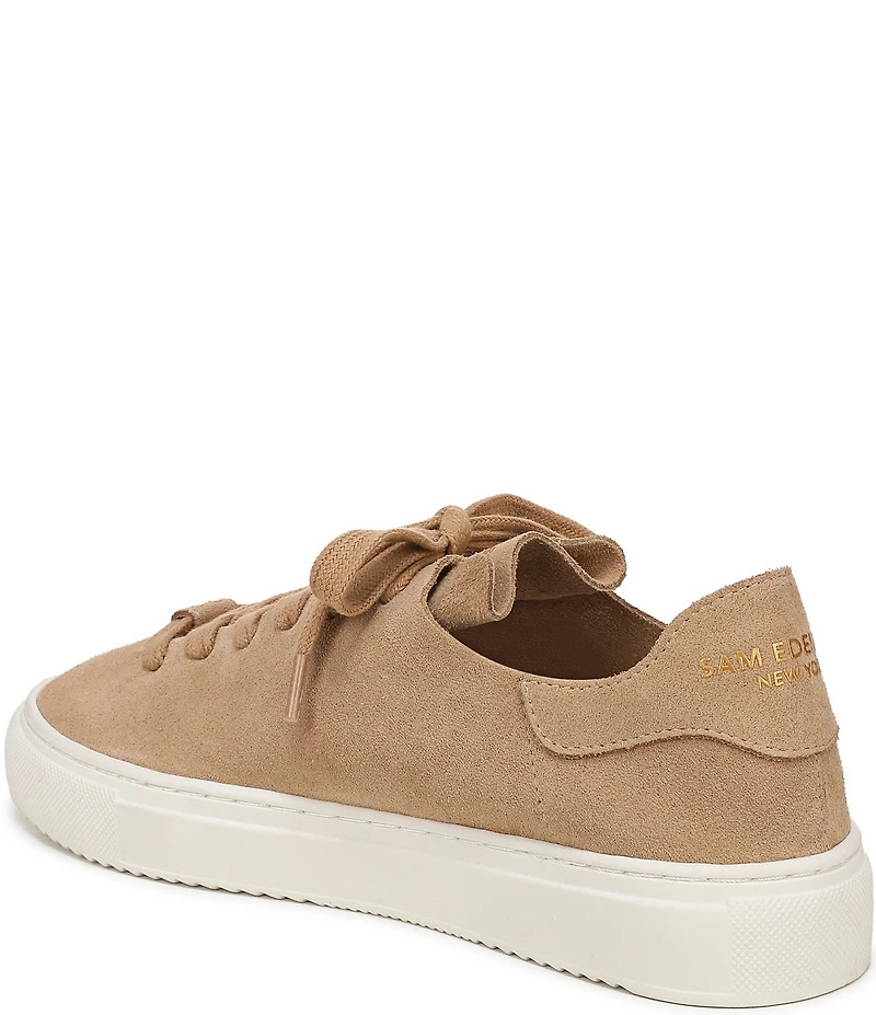 Sam Edelman Poppy Suede Lace-Up Sneakers