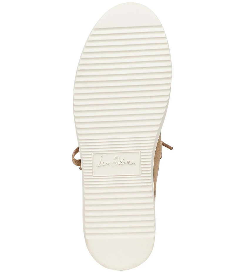 Sam Edelman Poppy Suede Lace-Up Sneakers