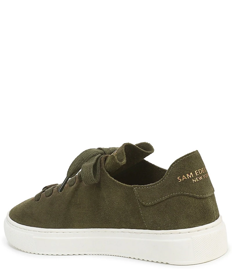 Sam Edelman Poppy Suede Lace-Up Sneakers