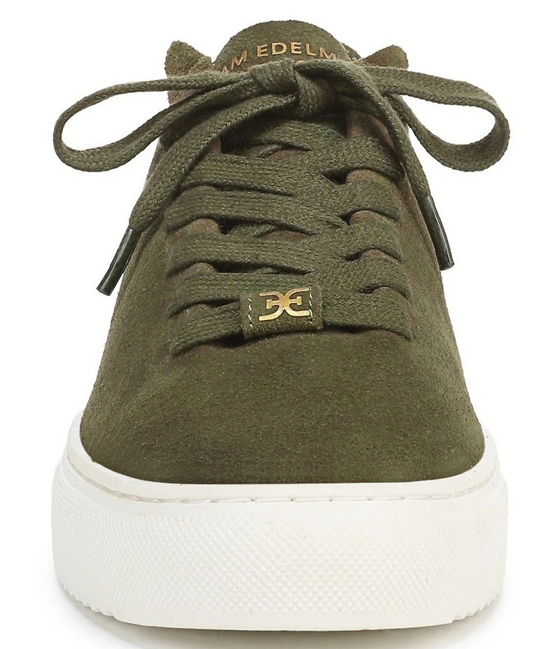 Sam Edelman Poppy Suede Lace-Up Sneakers