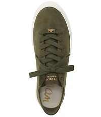 Sam Edelman Poppy Suede Lace-Up Sneakers