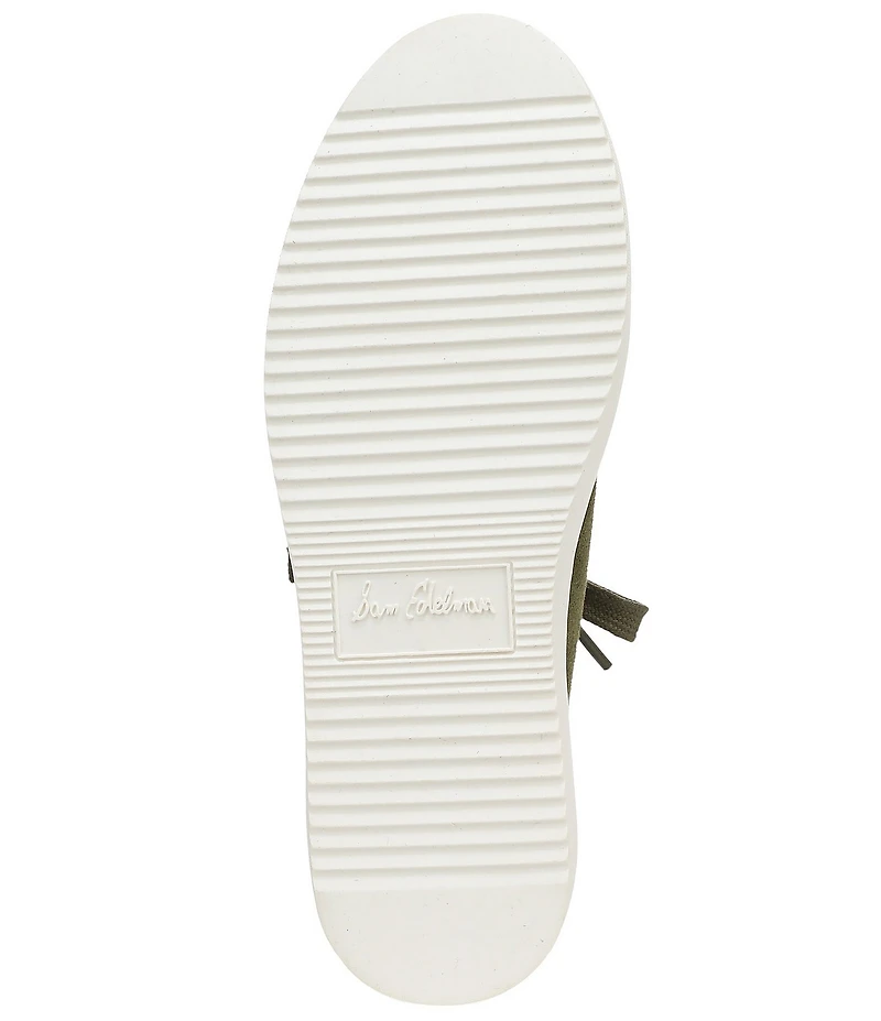 Sam Edelman Poppy Suede Lace-Up Sneakers