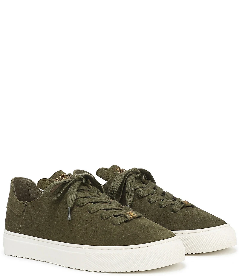 Sam Edelman Poppy Suede Lace-Up Sneakers