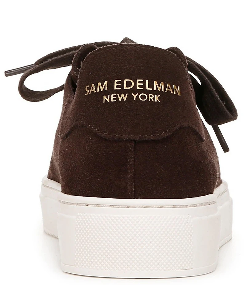 Sam Edelman Poppy Suede Lace-Up Sneakers