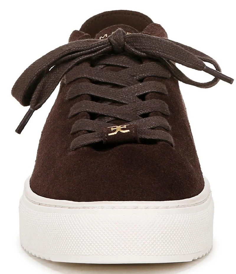 Sam Edelman Poppy Suede Lace-Up Sneakers