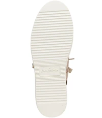 Sam Edelman Poppy Woven Suede Lace Up Sneakers