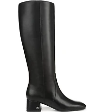 Sam Edelman Porter Leather Square Toe Tall Dress Boots