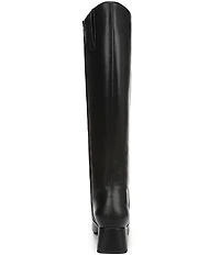 Sam Edelman Porter Leather Square Toe Tall Dress Boots