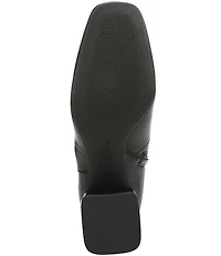 Sam Edelman Porter Leather Square Toe Tall Dress Boots