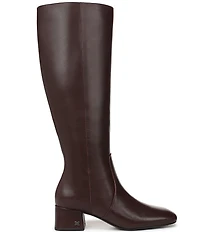 Sam Edelman Porter Leather Square Toe Tall Dress Boots