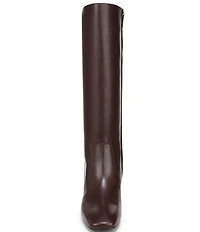 Sam Edelman Porter Leather Square Toe Tall Dress Boots