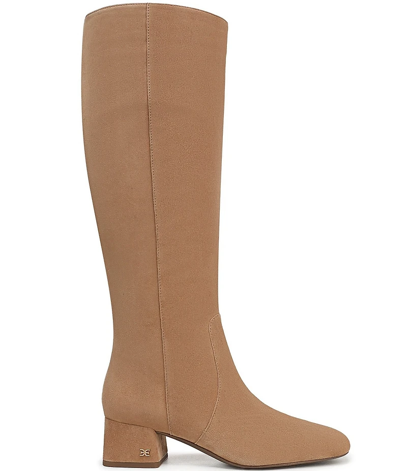 Sam Edelman Porter Suede Square Toe Tall Dress Boots