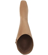 Sam Edelman Porter Suede Square Toe Tall Dress Boots